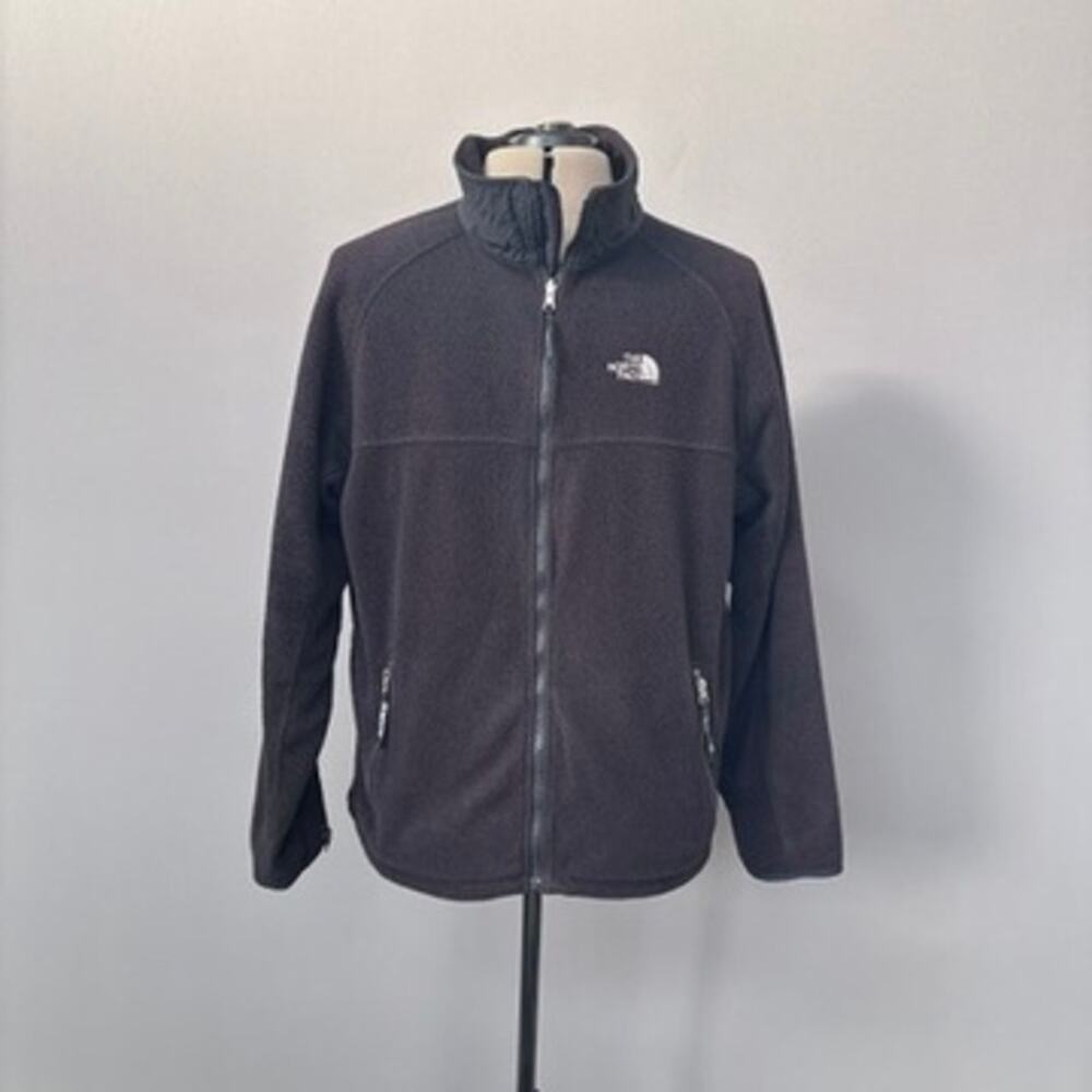 Vintage North Face Fleece Zip Up Jacket Sz Large